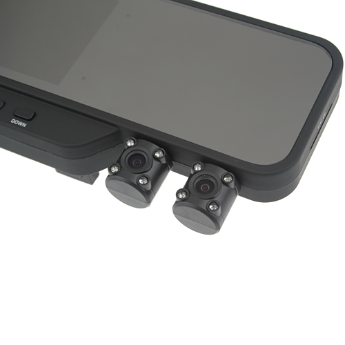 3.5" TFT Dual Camera HD Car Vehicle Blackbox DVR SD Card Slot TV Out - Click Image to Close