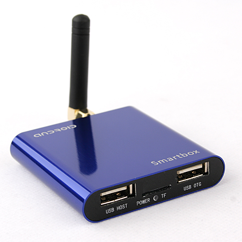 MTB021 Mini Android PC Android TV Box With Antenna Android 11.0 A10 1G RAM HDMI TF 4GB - Click Image to Close