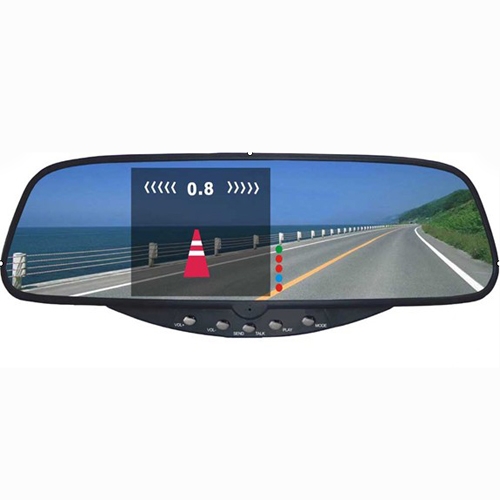 RD728S Rearview Mirror with 3.5" TFT and Camera Display Parking Sensor System - Click Image to Close