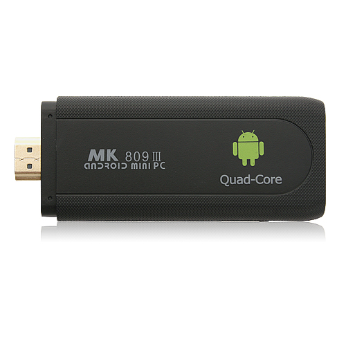 MK809 III Quad Core Mini Android TV Box TV Dongle RK3188 2G 8G Android 11.0 Bluetooth - Click Image to Close