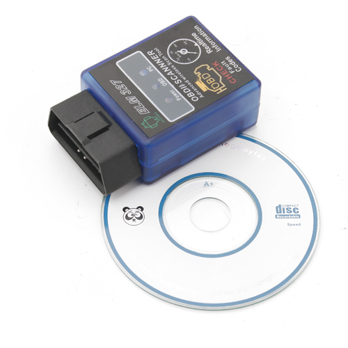 ELM327 Bluetooth OBDII Car Diagnostic Scanner Tool Blue - Click Image to Close
