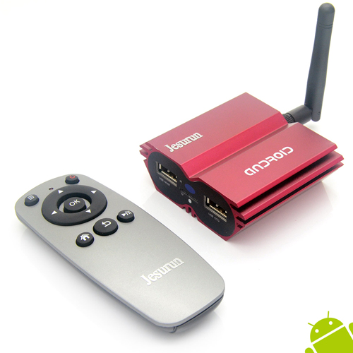 Q7 Android TV Box A31S Quad Core 2GB 8GB Android 11.0 Remote Control TF Card- Red - Click Image to Close
