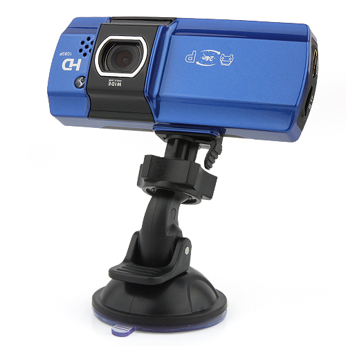 AT500 2.7Inch HD 1080P Car Camcorder HDMI with LED Black + Blue - Click Image to Close