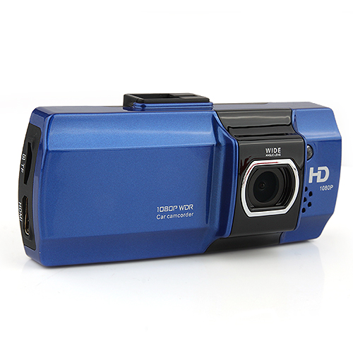 AT550 2.7Inch HD 1080P Car Camcorder HDMI G-sensor Black + Blue - Click Image to Close
