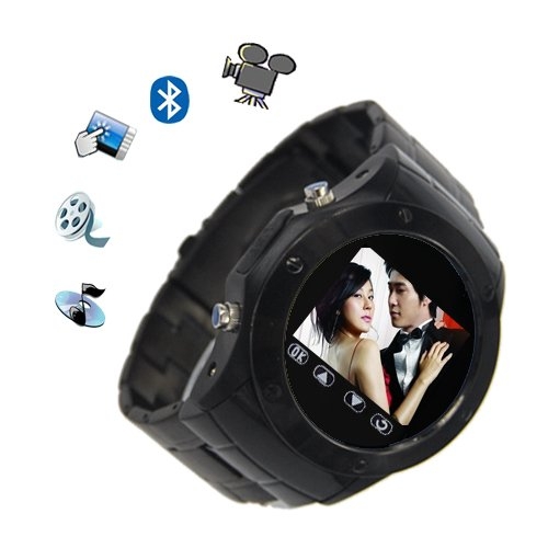 W968 Watch Moblie Phone Touch Screen Camera FM Bluetooth Sliver - Click Image to Close