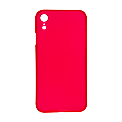 iPhone XR Ultrathin Phone Case - Frosted Red
