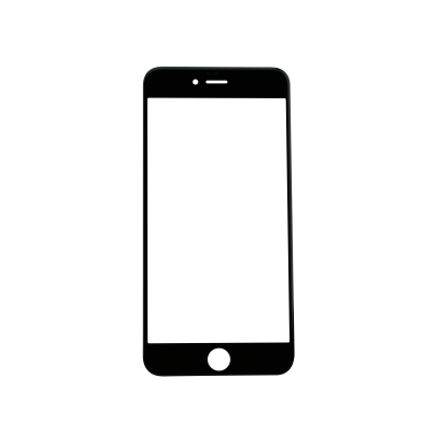 iPhone 12 Pro Max Glass Lens Screen - Black