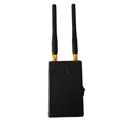 Portable Dual Band 315MHz 433MHz Car Remote Control Jammer with 100 Meters Range