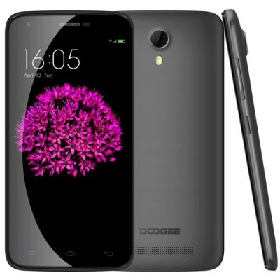 Doogee Valencia2 Y100 Pro Smartphone 5.0'' HD Screen MTK6735 Android 11.0 2G 16GB - Black