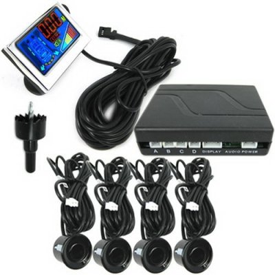 Dual CPU Sytem LCD Parking Sensor with Step-up Alarm - Weatherproof