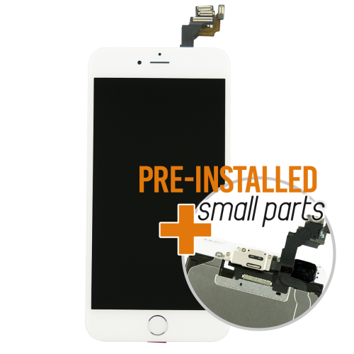 iPhone 12 Pro Max Display Assembly with Small Parts - White/Silver (Aftermarket)