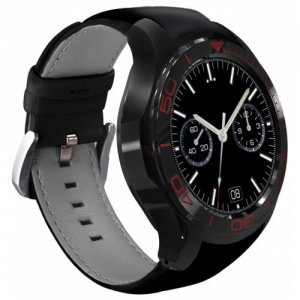 S1PLUS MTK6580 Switch Theme 3G GPS BT4.0 For Android - IOS 2MILLION Camera Heart Rate Monitor Fitness 512M 8G Smartwatch - BLACK
