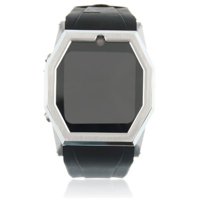 TW520 Quad Band Java Bluetooth Camera 1.5 Inch Touch Screen Cellphone Watch Phone-Black