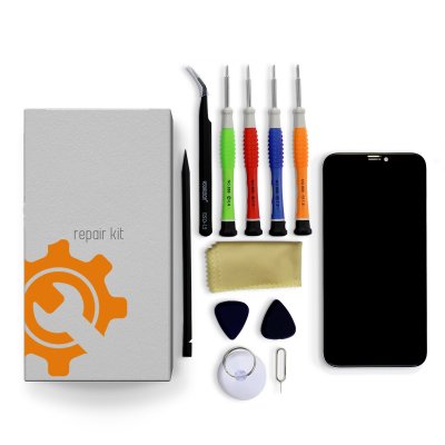 iPhone X Screen Replacement Repair Kit + Tools + Repair Guide