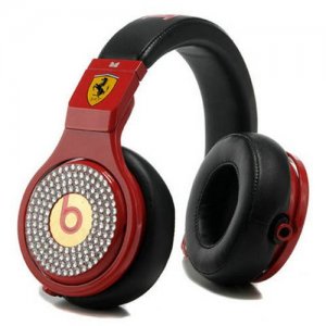 Beats By Dr Dre Pro High Performance Ferrari Diamond Headphones