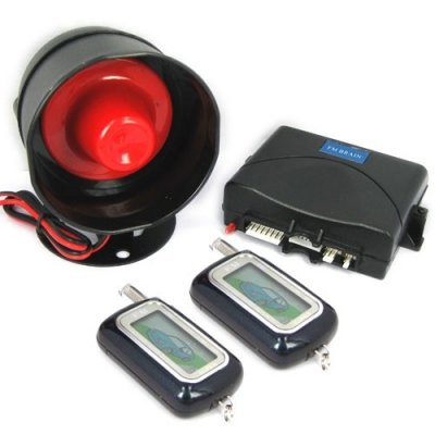 LED Indicator Two-way LCD Vehicle Security and Engine Starter System