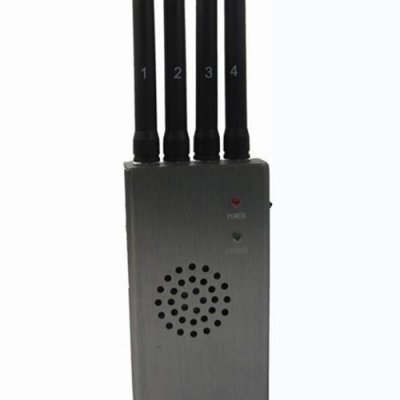 High Power Portable GPS and Cell Phone Jammer with Carry Case