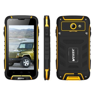 VCHOK V3 Rugged Smartphone 4.5'' QHD Screen Quad Core Android 11.0 1G/8GB