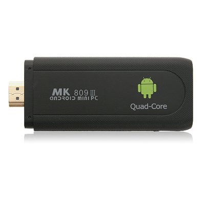 MK809 III Quad Core Mini Android TV Box TV Dongle RK3188 2G 8G Android 11.0 Bluetooth