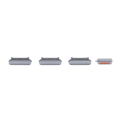 iPhone 12 Pro Rear Case Button Set - Black/Space Gray