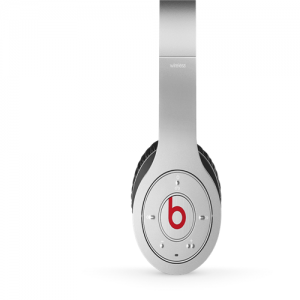 Beats By Dr Dre Wireless Bluetooth Over-Ear Silver Headphones