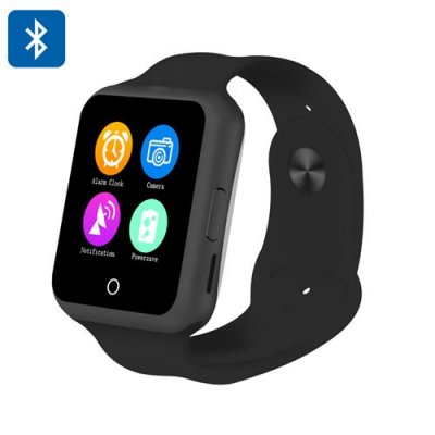 NO.1 D3 Smart Watch Phone - 1.44 Inch Touchscreen, MTK6261, GSM, Heart Rate Monitor, Pedometer, Sleep Monitor (Black)