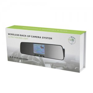 Ultra Thin and Light Bluetooth Car Kit Wireless BackUp Camera System