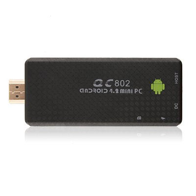 QC802 Android TV Box TV Dongle RK3066 Dual Core Android 11.0 Bluetooth 1G 8G