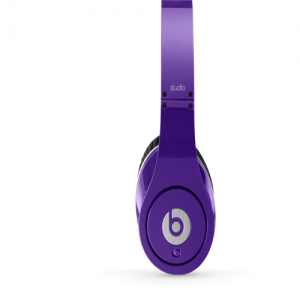 Beats by Dr Dre Studio Over-Ear Purple Headphones