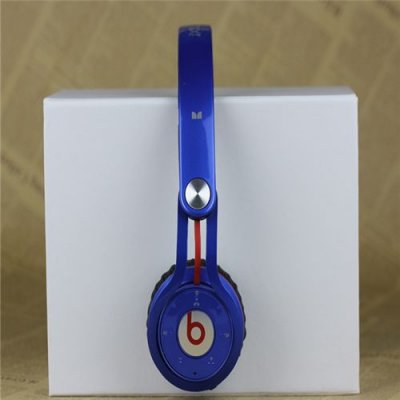 Beats By Dr Dre Mixr Wireless Bluetooth Over-Ear Blue DJ Headphones Inspired by David Guetta