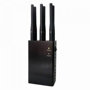 6 Antenna Portable GSM CDMA DCS PCS 3G 4GLTE 4GWIMAX Phone Signal Jammer