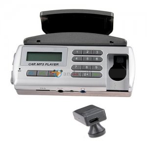 BT008 Bluetooth Car MP3 With FM Transmitter Sliver Color