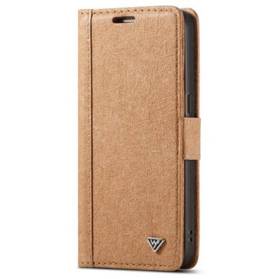 WHATIF for Samsung Galaxy S7 Detachable Wallet DIY Phone Case with Card Slots - BROWN