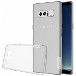 NILLKIN Durable Cover for Samsung Galaxy Note 8 - TRANSPARENT GRAY