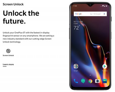 OnePlus 6T 6.41 Inch 3700mAh Fast Charge Android 11.0 Snapdragon 845 4G Smartphone