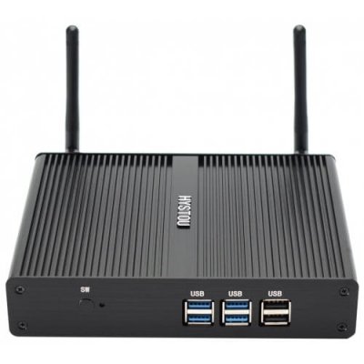 HYSTOU P06B i3 7100U Mini PC - Barebone - BLACK