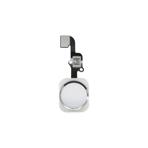 iPhone 12 Pro and 6s Plus Home Button Assembly - White/Silver