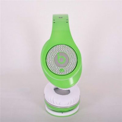 Beats By Dr. Dre Studio Limited Edition Green With Diamond