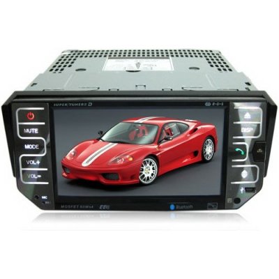 5 Inch TFT Touch Screen Car DVD Player - TV - FM Function