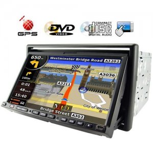 7 Inch 2-DIN Touch Screen Car DVD Player Support GPS Navigation