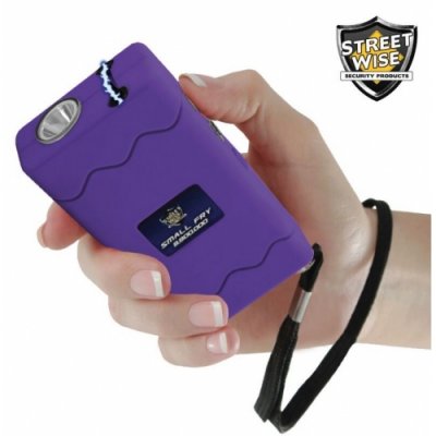 Small Fry 8.8 Million Volt Purple Stun Gun + Flashlight