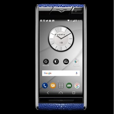 Vertu Aster Stingray Blue Clone Android 11.0 Snapdragon 821 4G LTE luxury Phone