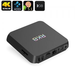 RK8 Android TV Box - Android 11.0 RK3368 CPU, Octa-core 2GB RAM, Kodi 15.2, 4K Decoding, 4K Resoltuion