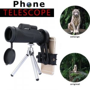 Excelvan 12*50 Monocular telescope - BLACK