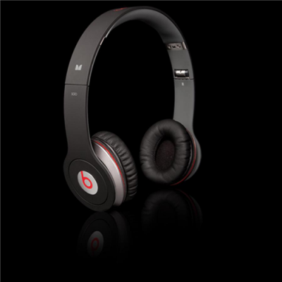 Beats By Dr Dre Solo High Performance On-Ear Headphones-Black