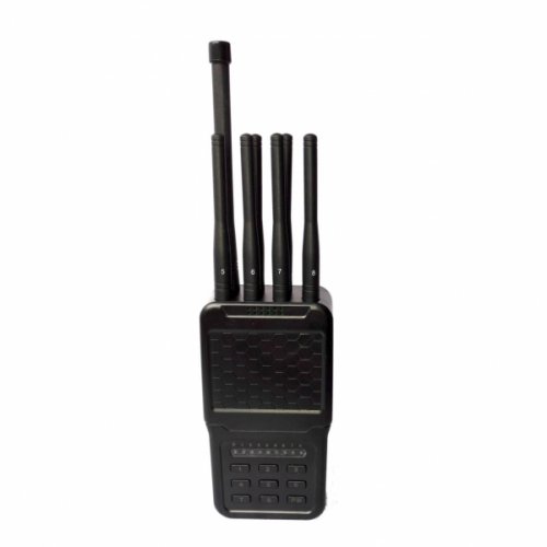 4W Powerful Selectable Portable 2G 3G 4G Phone Jammer and All WiFI Signals Jammer (2.4G,5.8G)