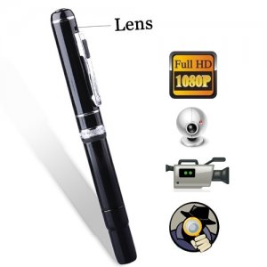 4GB Memory HD 1920 x 1080 Spy Camera Pen Support Video + Audio + Webcam