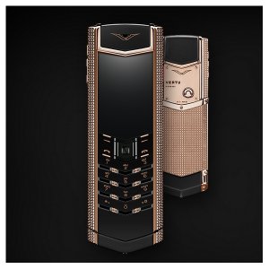 Vertu Signature CLOUS DE PARIS RED GOLD 2GB RAM 16GB ROM luxury Phone