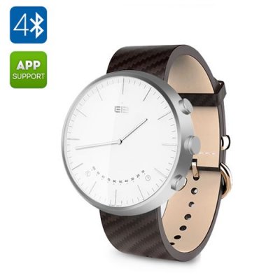 Elephone W2 Smart Watch – Free Android App, 30ATM Water Resistant, Fitness Trackers, Bluetooth (Silver)