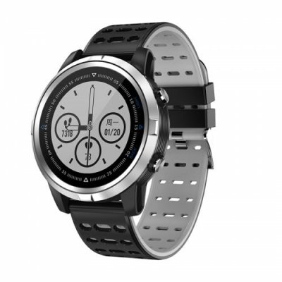 N105 smart watch GPS waterproof IP68 heart rate monitor sports wrist watch - SILVER